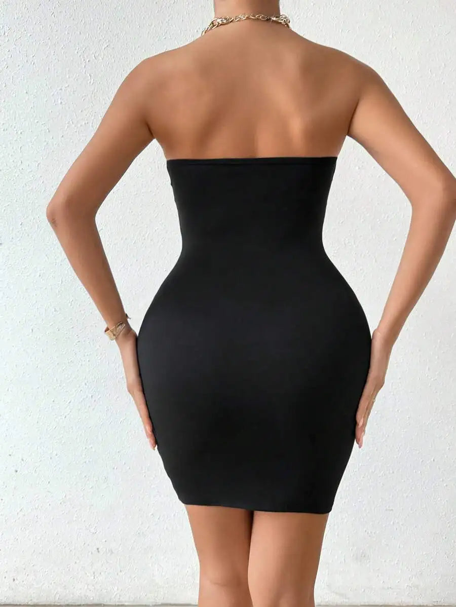 Bold Nightlife Statement Mini Dress