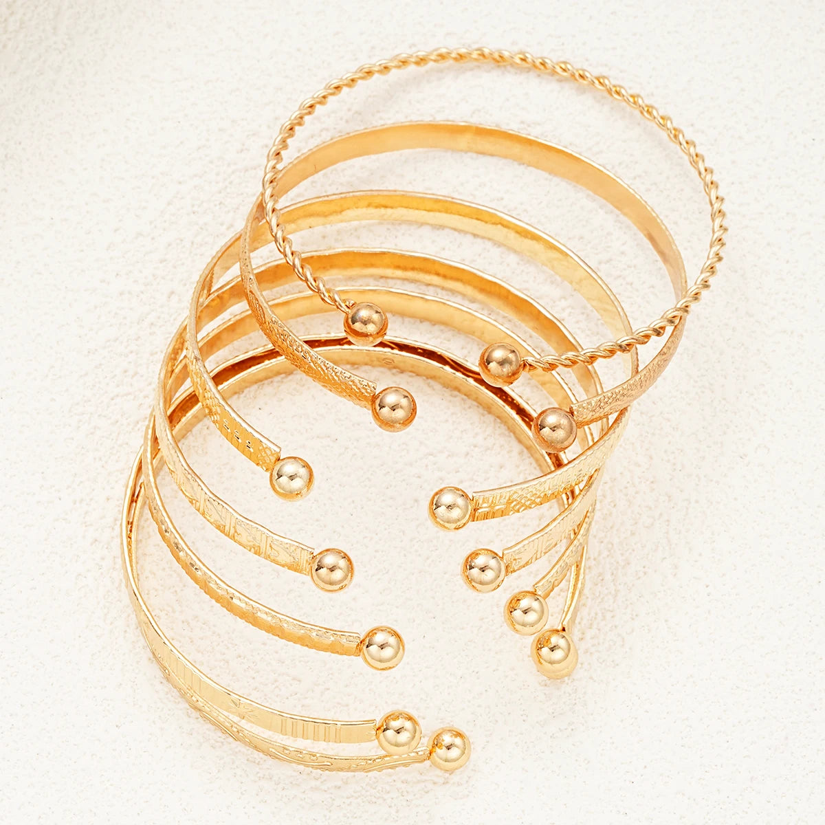 Urban Edge Gold Bracelets