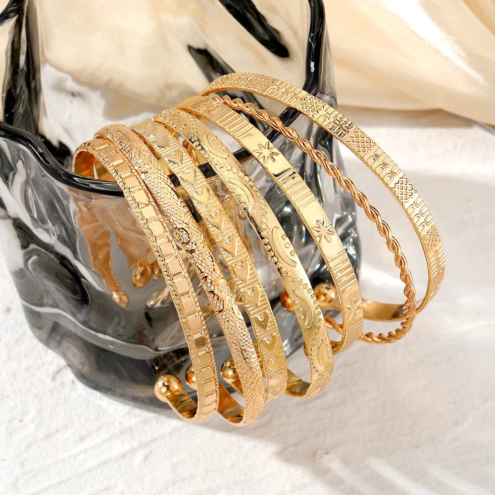 Urban Edge Gold Bracelets