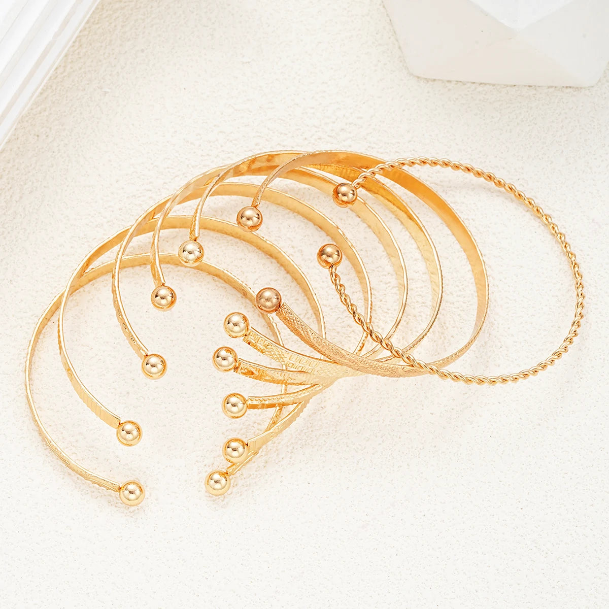 Urban Edge Gold Bracelets